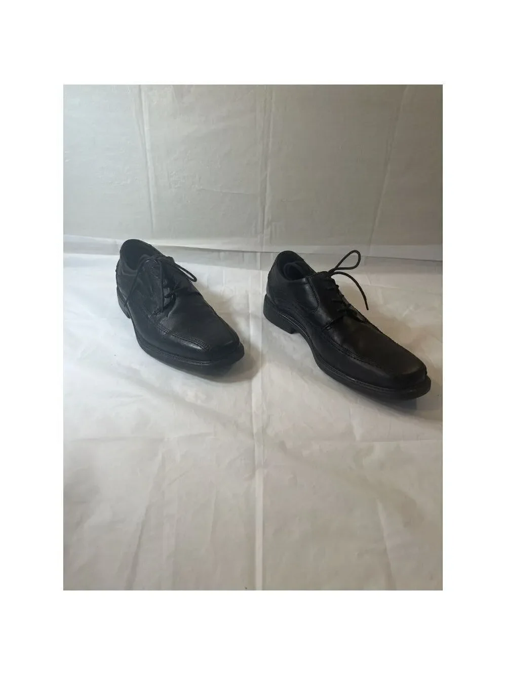 CLARKS QUID FELPS 66156 Oxford, Men's Size 7.5  Black  MSRP $90